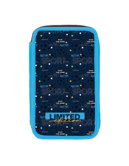 Penar echipat cu 2 fermoare S-COOL SC2919, Football limited edition