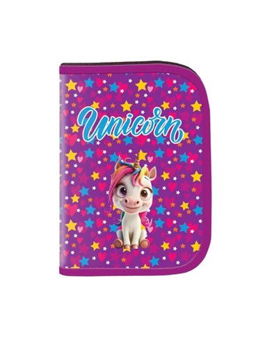 Penar echipat cu 1 fermoar S-COOL SC2896, Motiv Unicorn