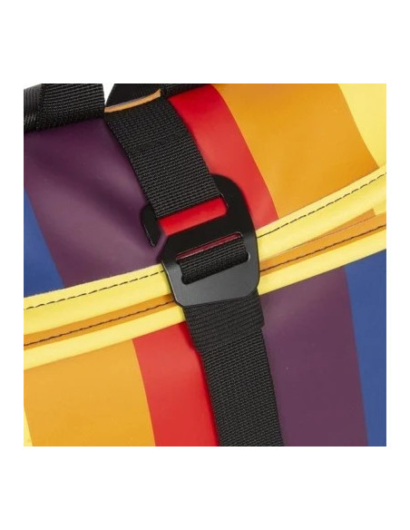 51.132088,Rucsac new rebels mart-los angeles rolltop mini, dimensiuni 27/8/33 cm, motiv rainbow