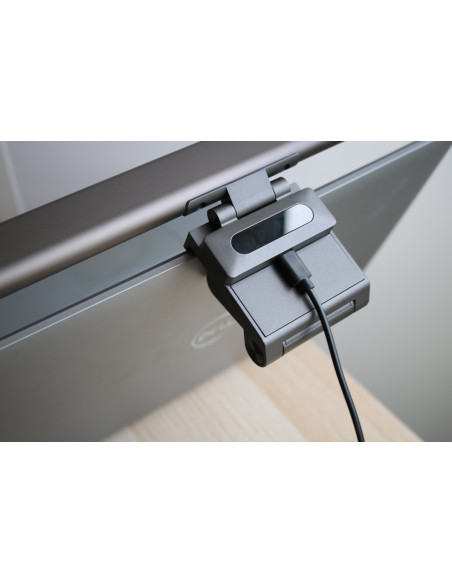 400153723,Lampa unilux led visiolight, rotatie 90Â°, ideala conferinte video/zoom, vlogging, intensitate reglabila 1%-100%, lumi