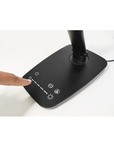 400165037,Lampa unilux led twist, tehnologie led de ultima generatie, cap rotativ +/-180Â°, brat ajustabil la 150Â°, baza rotati