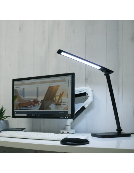 400188811,Lampa unilux led novy, pliabila, compacta si practica, tehnologie led de ultima generatie, cap rotativ, brat ajustabil