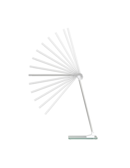 400124478,Lampa unilux led popy, design contemporan, mod lampa de noapte, cablu usb, portabila, baza stabila sticla 0.8cm, alumi
