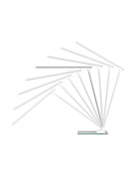 400124478,Lampa unilux led popy, design contemporan, mod lampa de noapte, cablu usb, portabila, baza stabila sticla 0.8cm, alumi