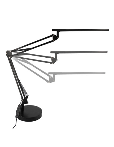400190981,Lampa unilux led swingo 2.0, brat dublu si articulatie tripla, reglabila, tehnologie led de ultima generatie, mecanism