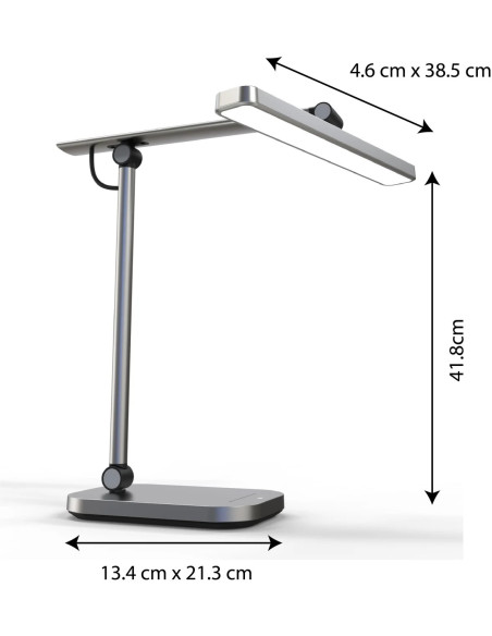 400172851,Lampa unilux led pureline, 2 comutatoare tactile, timer 1h, mod lampa de noapte, functie memorie, functie stingere int