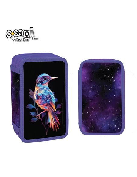 Penar echipat cu 3 fermoare S-COOL SC2923, Bird