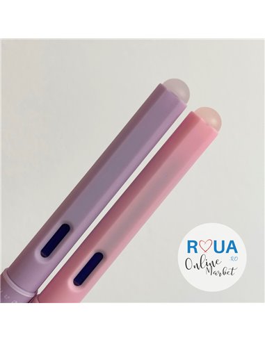 Set stilouri cu cerneala termosensibila + Rezerve, Traditional, Roz/Mov