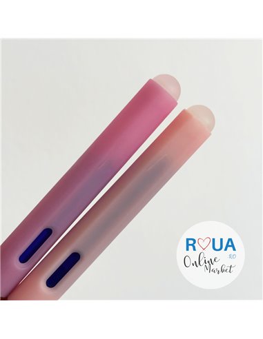 Set stilouri cu cerneala termosensibila + Rezerve, Magic bunny, Roz