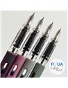 Set stilouri cu cerneala termosensibila + Rezerve, Pastel touch, Roz/Mov