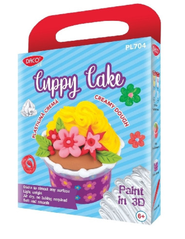 PL704,Plastilina Crema DACO PL704, Cuppy Cake