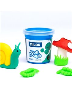 913510B,Plastilina Usoara MILAN 913510B, 10 x 85g 2