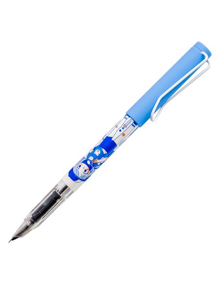 Set stilouri cu cerneala termosensibila + Rezerve, Sporty girl, Roz/Albastru