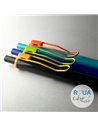 Set stilouri cu mecanism si cerneala termosensibila + Rezerve, Neon trio