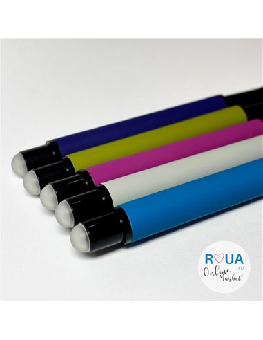 Stilou metalic cu cerneala termosensibila + Rezerve, Sky breeze