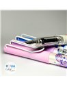Set stilouri cu cerneala termosensibila + Rezerve, Sporty girl, Roz/Albastru