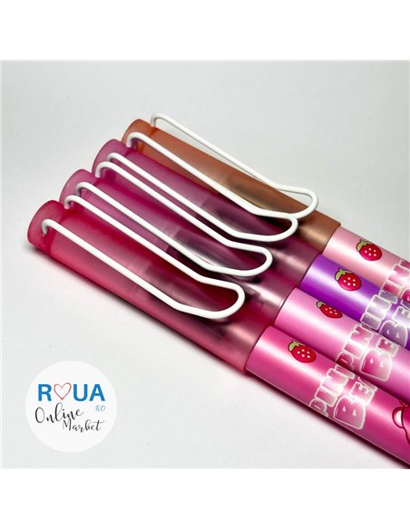 Set stilouri cu cerneala termosensibila + Rezerve, Pink bear, Mov