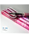 Set stilouri cu cerneala termosensibila + Rezerve, Pink bear, Roz