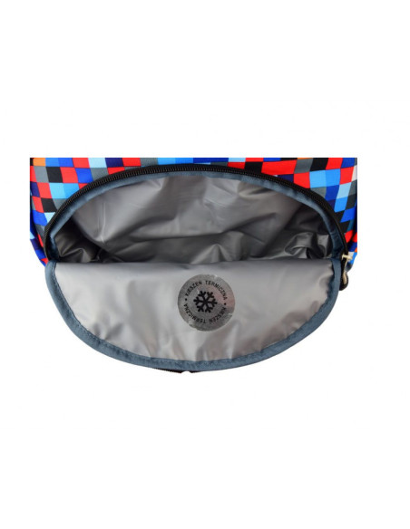 G279,Ghiozdan St.Majewski St.Right Stars, 2 compartimente, 4 buzunare, bleumarin, BP-07 / 617546