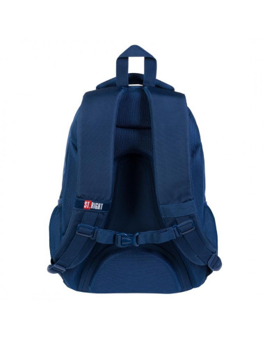 G534,Ghiozdan St.Majewski St.Right Navy, 4 compartimente, 2 buzunare, bleumarin, BP05 / 646270