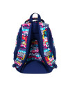G539,Ghiozdan St.Majewski St.Right Slogan, 4 compartimente, 2 buzunare, bleumarin, BP06 / 620690