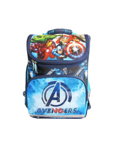 G506,Ghiozdan St.Majewski Avengers, 1 compartiment, 1 buzunar, albastru, 651359
