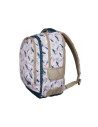 G310,Ghiozdan St.Majewski St.Right Boho, 2 compartimente, 2 buzunare, alb, BP-47 / 622274
