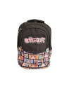 G606,Ghiozdan St.Majewski St.Right Colour Anime, 43cm, 4 compartimente, negru, BP1 / 667923