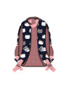 G622,Ghiozdan St.Majewski St.Right Cuttie Kitties, 38cm, 1 compartiment, Navy Blue/Roz, BP71 / 664267