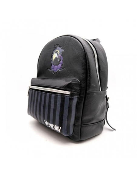 G611,Rucsac St.Majewski Wednesday, 28cm, 1 compartiment, piele sintetica, negru, 690976