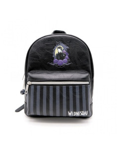 G611,Rucsac St.Majewski Wednesday, 28cm, 1 compartiment, piele sintetica, negru, 690976