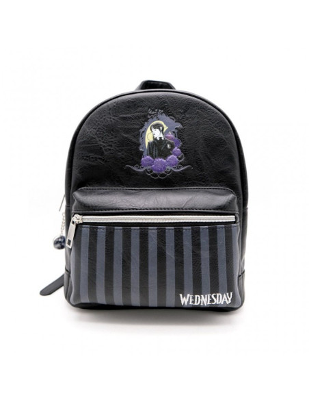 G611,Rucsac St.Majewski Wednesday, 28cm, 1 compartiment, piele sintetica, negru, 690976