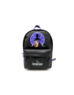 G613,Ghiozdan St.Majewski Wednesday si Thing, 40cm, 1 compartiment, negru, 690952 2