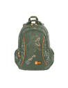 G567,Ghiozdan St.Majewski St.Right T-Rex, 39cm, 3 compartimente, verde kaki, 654015