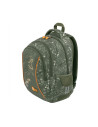 G567,Ghiozdan St.Majewski St.Right T-Rex, 39cm, 3 compartimente, verde kaki, 654015