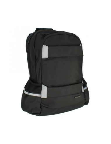 G586,Ghiozdan Starpak Black, 45cm, 2 compartimente, negru, 517376