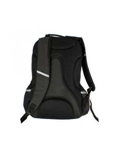 G586,Ghiozdan Starpak Black, 45cm, 2 compartimente, negru, 517376