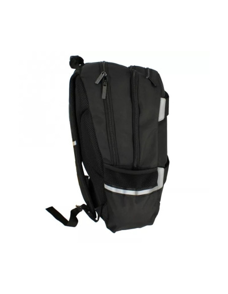 G586,Ghiozdan Starpak Black, 45cm, 2 compartimente, negru, 517376