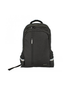 G587,Ghiozdan Starpak Black, 45cm, 2 compartimente, negru, 517844