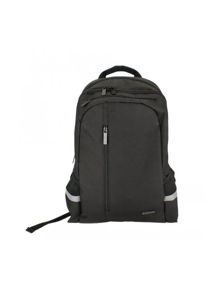 G587,Ghiozdan Starpak Black, 45cm, 2 compartimente, negru, 517844
