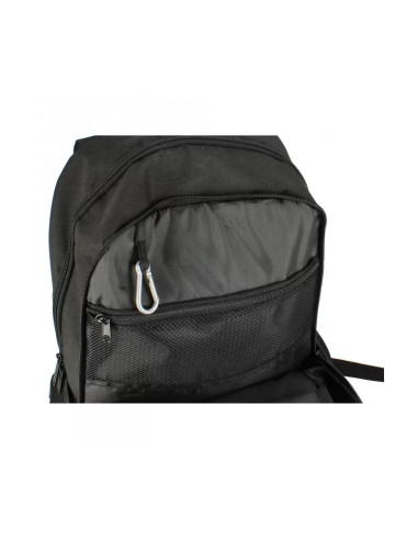 G587,Ghiozdan Starpak Black, 45cm, 2 compartimente, negru, 517844