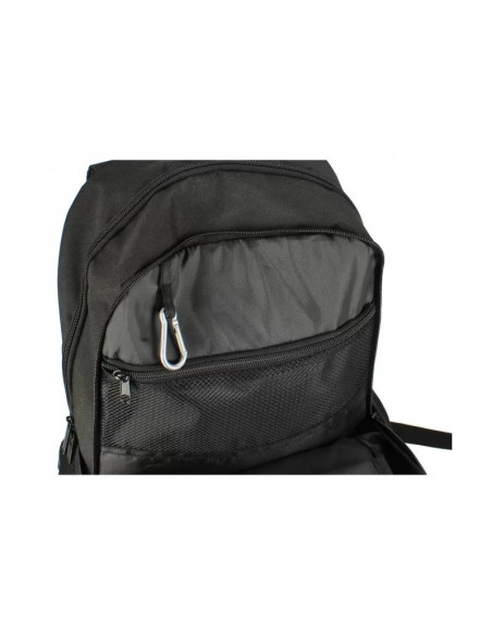 G587,Ghiozdan Starpak Black, 45cm, 2 compartimente, negru, 517844