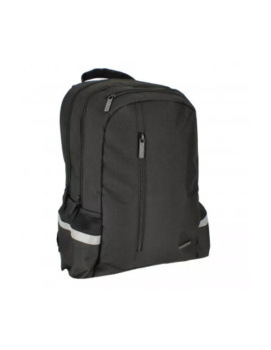 G587,Ghiozdan Starpak Black, 45cm, 2 compartimente, negru, 517844