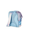 G589,Ghiozdan Starpak Doggy, 39cm, 3 compartimente, roz cu turcoaz, 527185