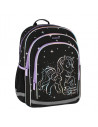 G596,Ghiozdan Starpak Unicorn Holo, 39cm, 3 compartimente, negru, 527184