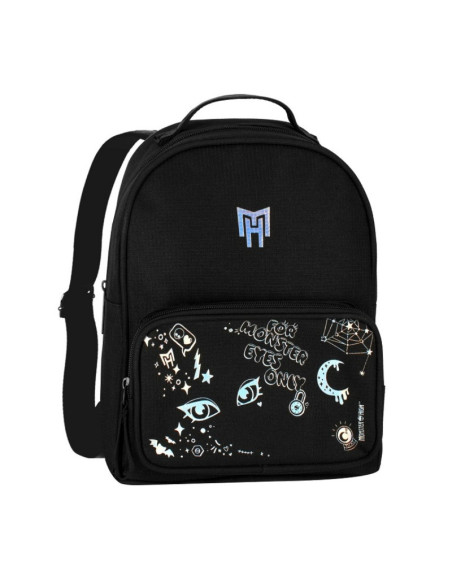 G668,Ghiozdan Starpak Monster High, 28cm, 1 compartiment, negru, 518385 G668,Ghiozdan Starpak Monster High, 28cm, 1 compartiment, negru, 518385