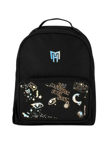 G668,Ghiozdan Starpak Monster High, 28cm, 1 compartiment, negru, 518385 G668,Ghiozdan Starpak Monster High, 28cm, 1 compartiment, negru, 518385