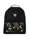 G668,Ghiozdan Starpak Monster High, 28cm, 1 compartiment, negru, 518385