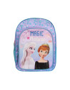 G674,Ghiozdan St.Majewski Frozen - Magic of Nature, 38cm, 3 compartimente, 2 buzunare, bleu cu mov