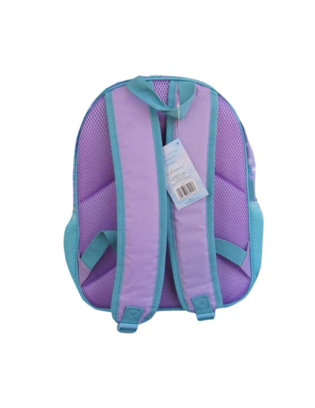 G674,Ghiozdan St.Majewski Frozen - Magic of Nature, 38cm, 3 compartimente, 2 buzunare, bleu cu mov